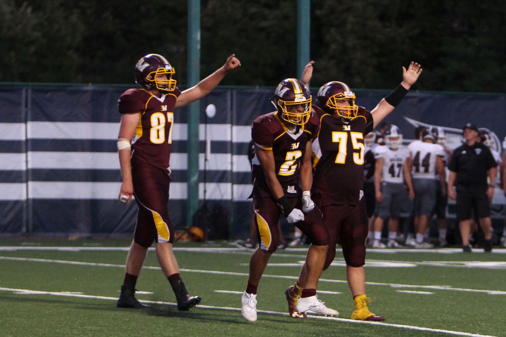 Holmen at Menomonie football 8-29-19